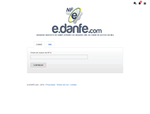 Tablet Screenshot of e-danfe.com
